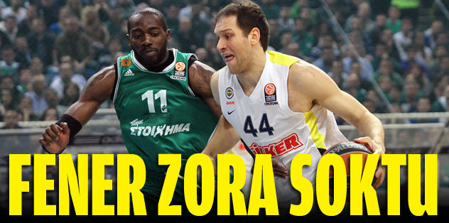 F.Bahçe, çeyrek finali zora soktu