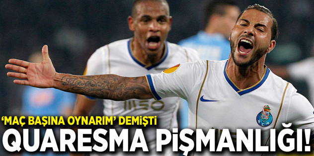 Quaresma utandırdı!