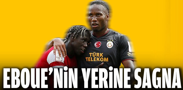 Eboue'nin yerine Sagna