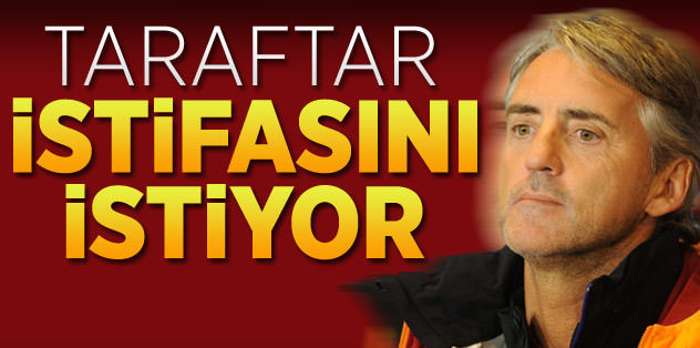Taraftar istifasını istiyor