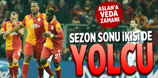 Drogba ve Eboue yolcu!