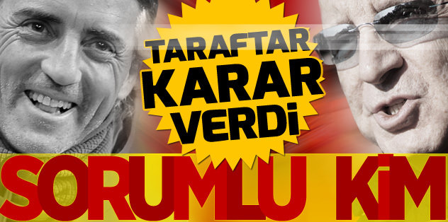 Anket sonucu: Taraftar 'Yönetim ve Mancini' dedi