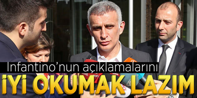 "Açıklamayı iyi okumak lazım"