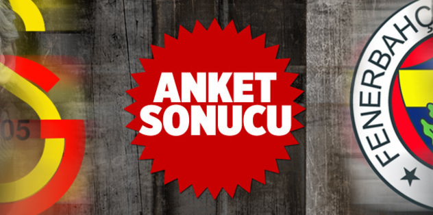 Anketten Fenerbahce Cikti Son Dakika Galatasaray Haberleri Fotomac