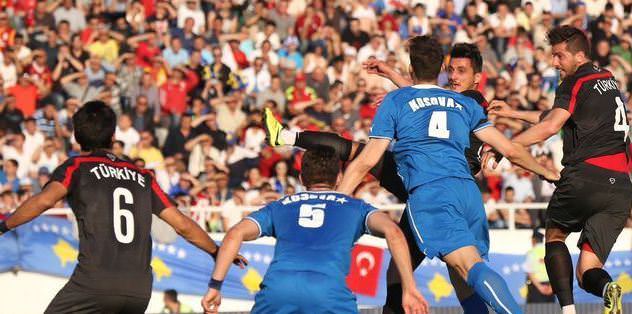 Kosova'nın ilk golü Millilerimize