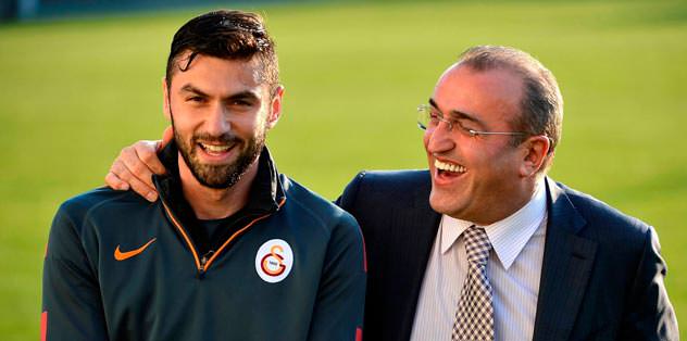 Burak'a manevi destek