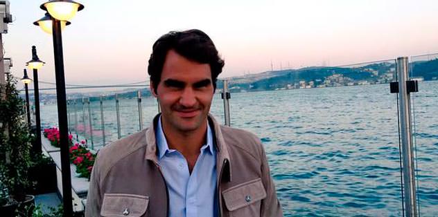 Federer İstanbul'da