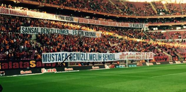 Lig Tv'ye pankartlı tepki