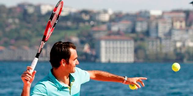 Federer boğaza hayran kaldı