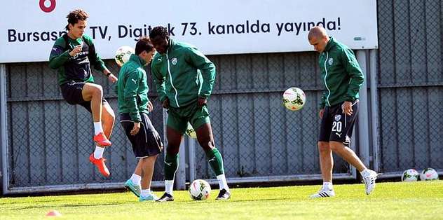 Bursaspor, Kasımpaşa maçı hazırlıklarına başladı