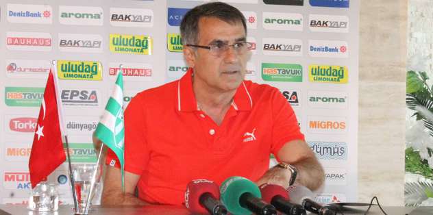 Şenol Güneş ateş püskürdü