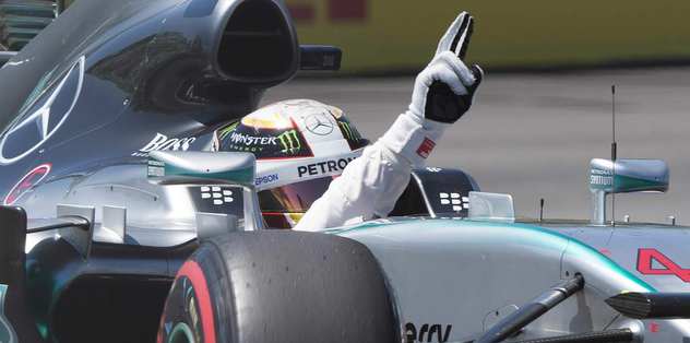 Hamilton 6. kez "pole" pozisyonunda