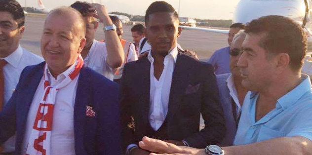 Ve Eto'o Antalya'da