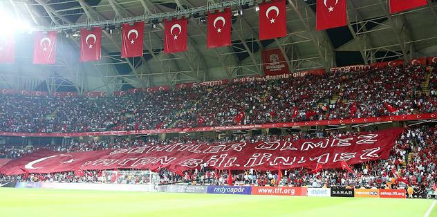 Torku Arena'da tarihi ambians
