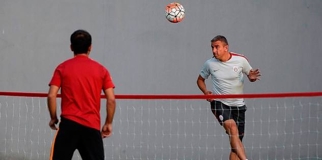 Aslan önce sürat sonra şut çalıştı