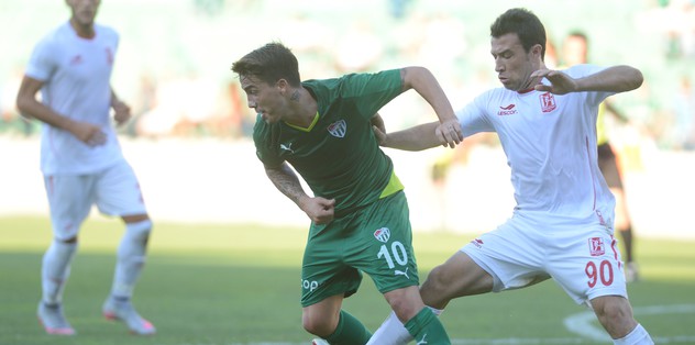 Bursa'dan bol gollü prova