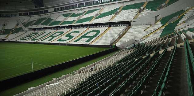 Bursaspor'a Timsah Arena şoku