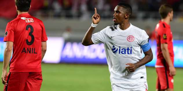Antalya'da Eto'o rüzgarı