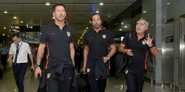 Atletico Madrid İstanbul'da