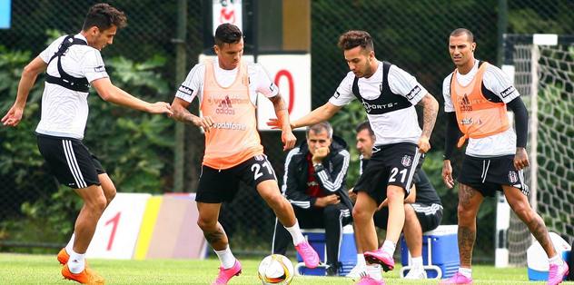 Beşiktaş'ta Skenderbeu hazırlıkları sürdü