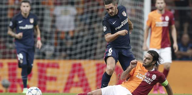 Atletico'da Koke şoku