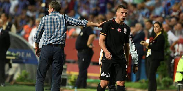 Podolski idmana çıkmadı