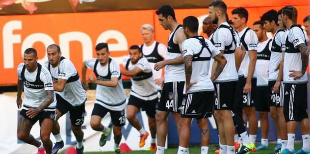 Beşiktaş derbiye hazırlanıyor