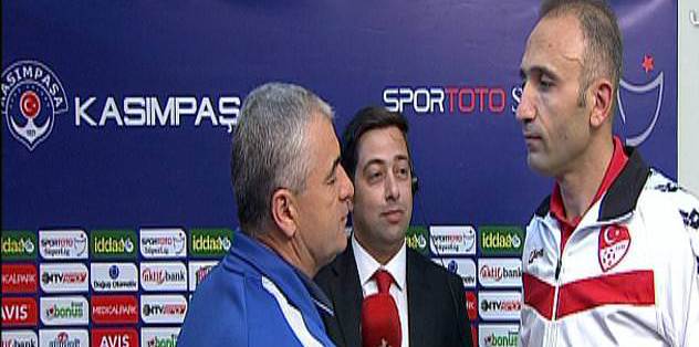 Hakem canlı yayında özür diledi