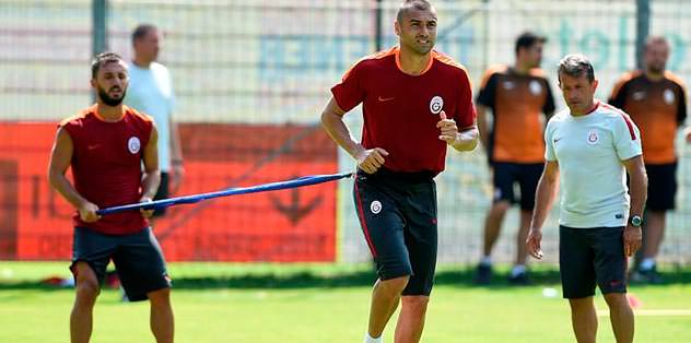 Burak döndü, tek çalıştı