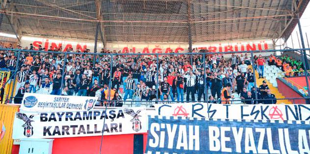 Taraftar iş başında