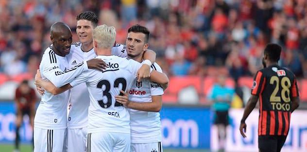 Kartal zirveyi sevdi