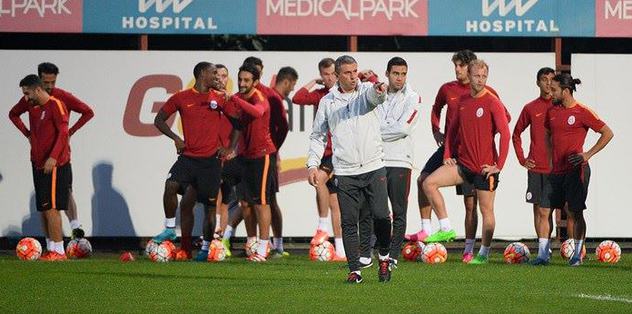 Aslan'dan çift antrenman
