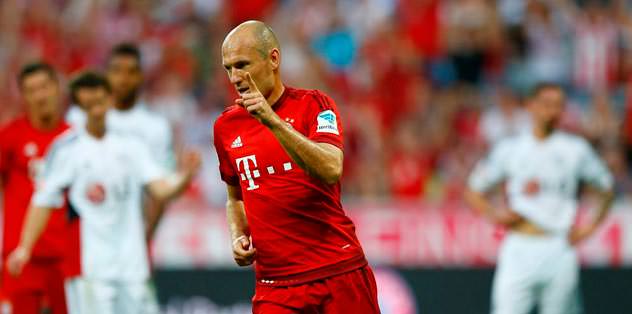 Aslan isterse Robben'i alır