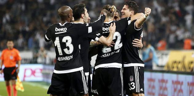 İlk yarının lideri Beşiktaş