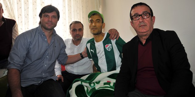 Sağlam'dan anlamlı ziyaret