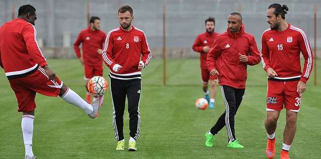 Sivasspor'da Kasımpaşa hazırlıkları sürdü