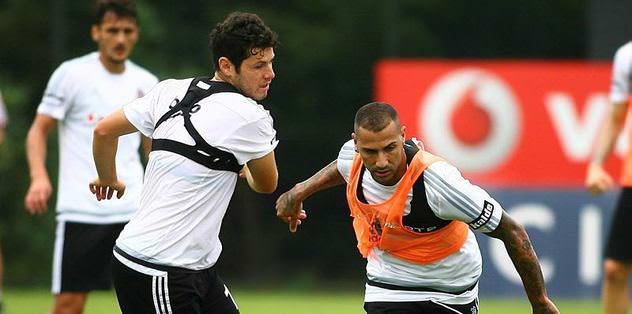 Quaresma ve Günay Güvenç takımla çalıştı