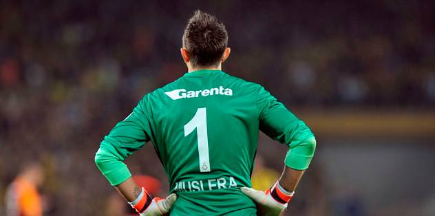 Muslera'ya iş düşmedi