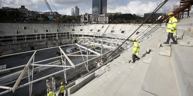 Vodafone Arena'da sevindiren gelişme