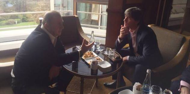 Terim ile Löw İstanbul'da bir araya geldi