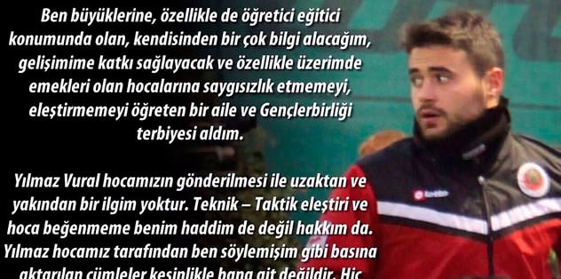 Ahmet Çalık'tan Vural'a yanıt