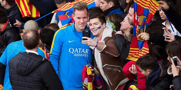 Barcelona'dan halka açık idman