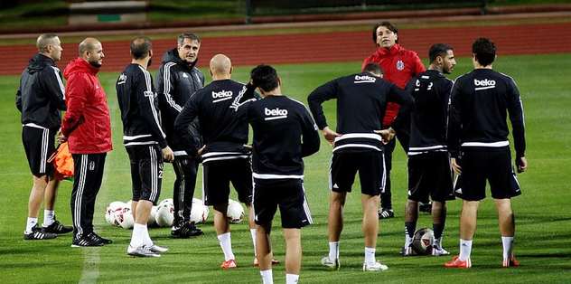 Beşiktaş hazırlıklarını sürdürdü