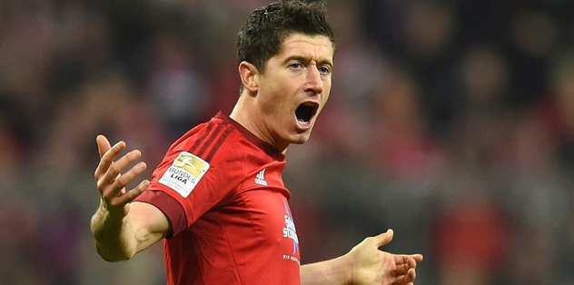 En skorer Lewandowski