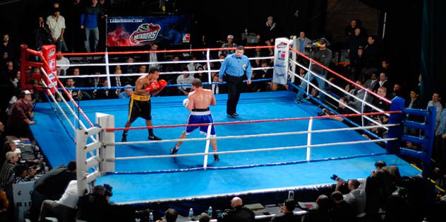 A Spor'da boks ziyafeti