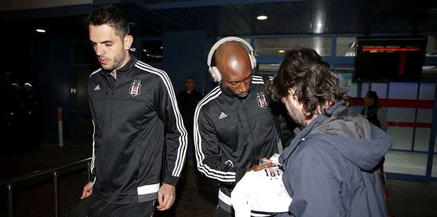 Beşiktaş, Trabzon'a geldi