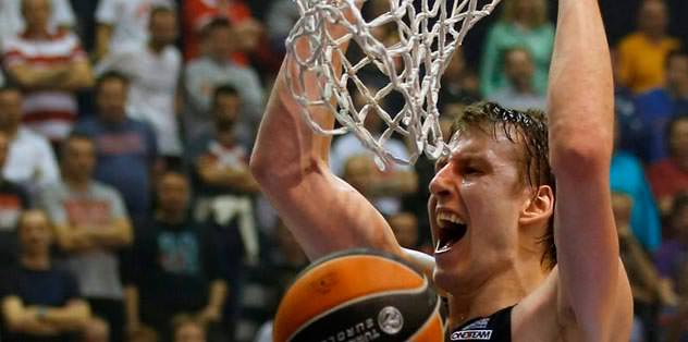 Jan Vesely fırtınası Euroleague'i sardı