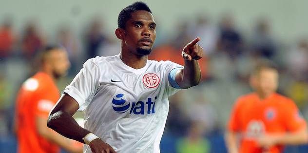 Eto'o Antalya'da mutlu!