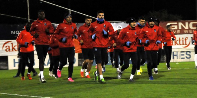 Trabzon'da gözler lige çevrildi