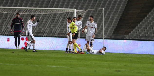 Beşiktaş'ta sakatlık